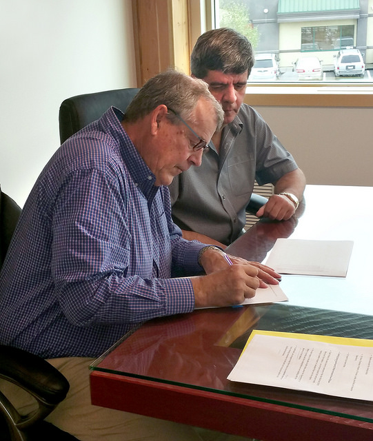 Campbell River First Nation signs forestry agreement