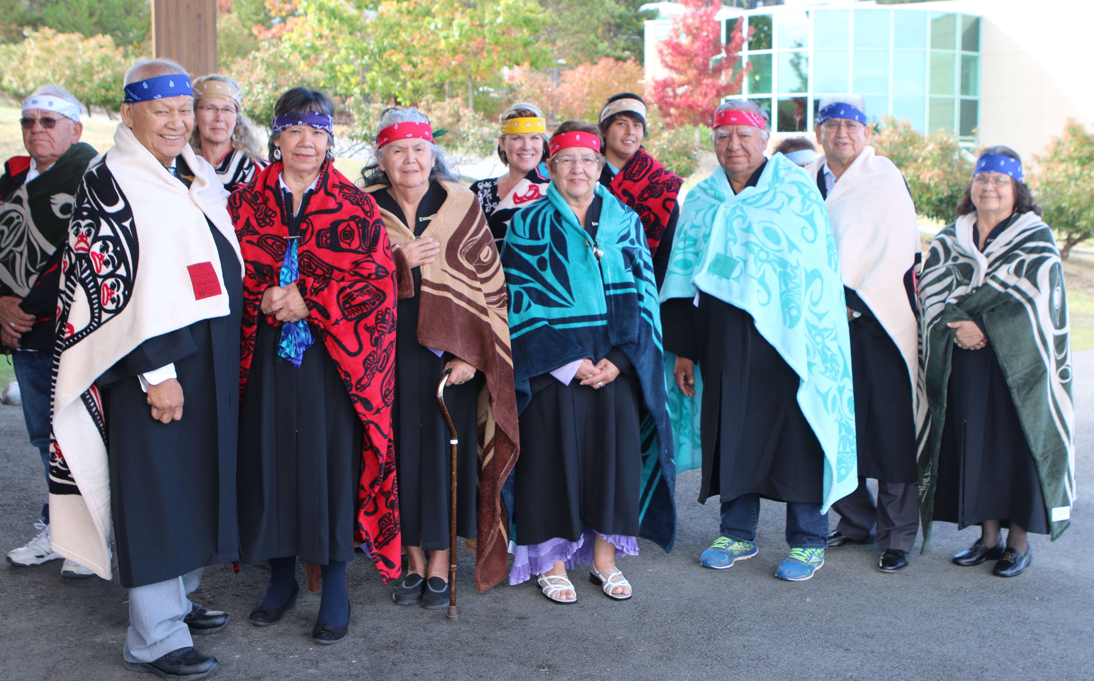 VIU Elders Celebrated in Signing of New Faculty Agreement