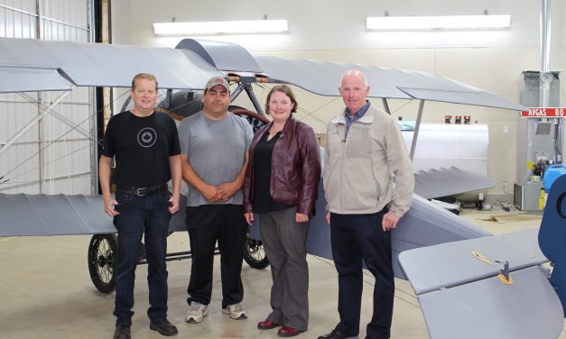 Historic Aircraft Installed at Comox Valley Airport