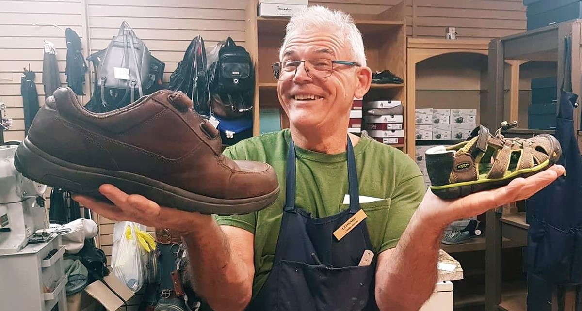 Vernon's Cobbler’s Rack Shoes and Repairs is all About Soles Business