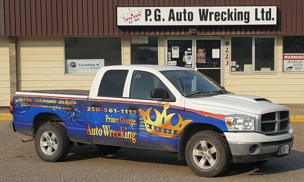 PRINCE GEORGE AUTO WRECKING LTD. IS IN THE BUSINESS OF RECYCLING